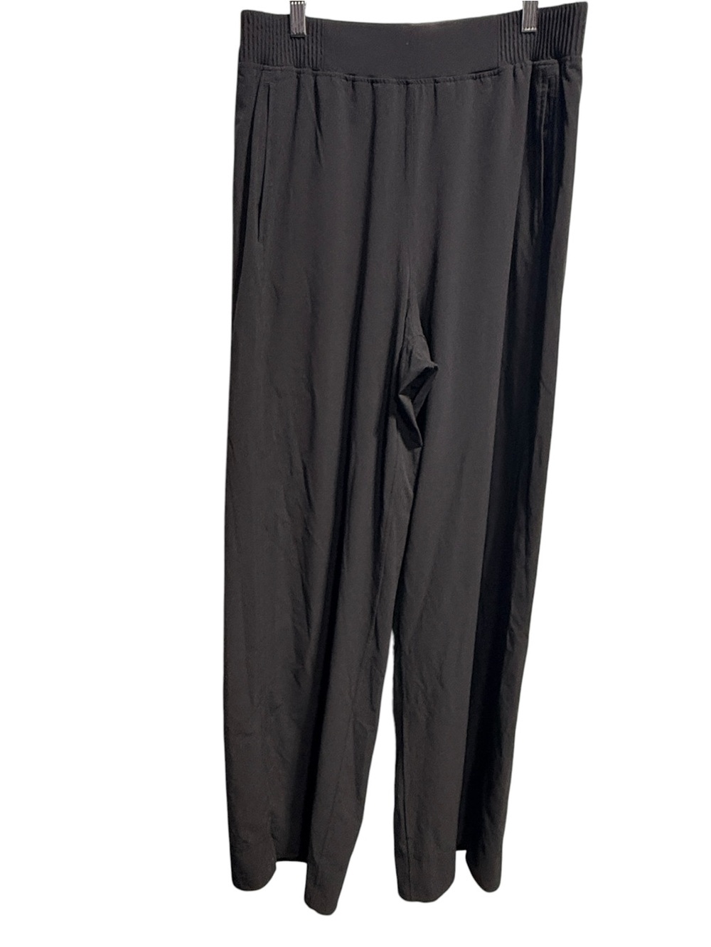 Lululemon Stretch Woven Wide-Leg High-Rise Pant Size M Nulu Activewear Sporty